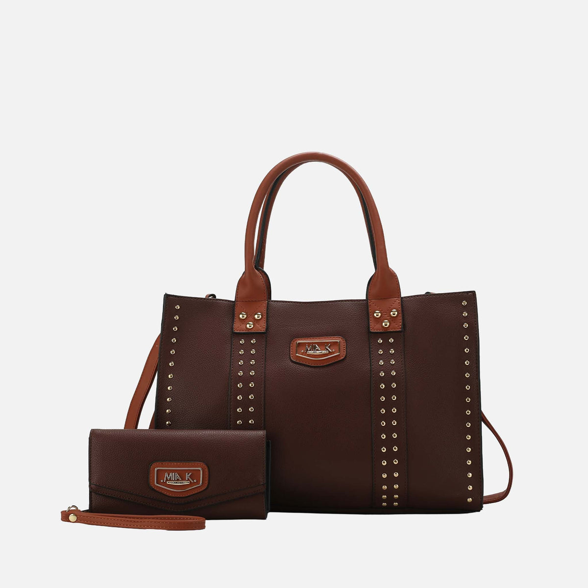 Davina Tote Bag and Wallet Set in Midnight Blue view 12 - Divina Tote Bag (one-piece)