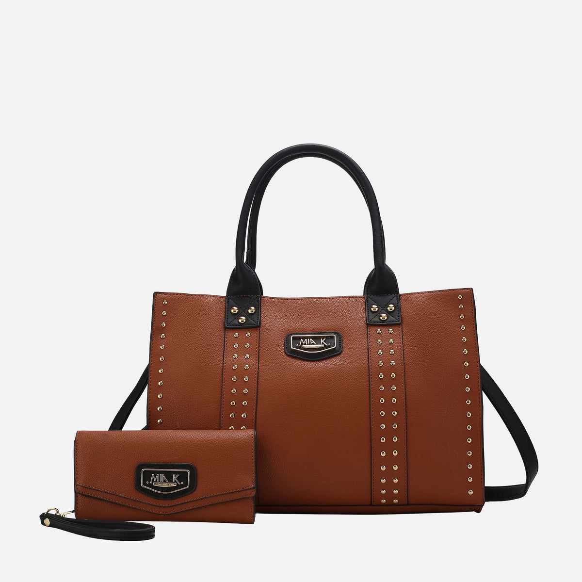 Davina Tote Bag and Wallet Set in Olive view 13 - Divina Tote Bag (one-piece)