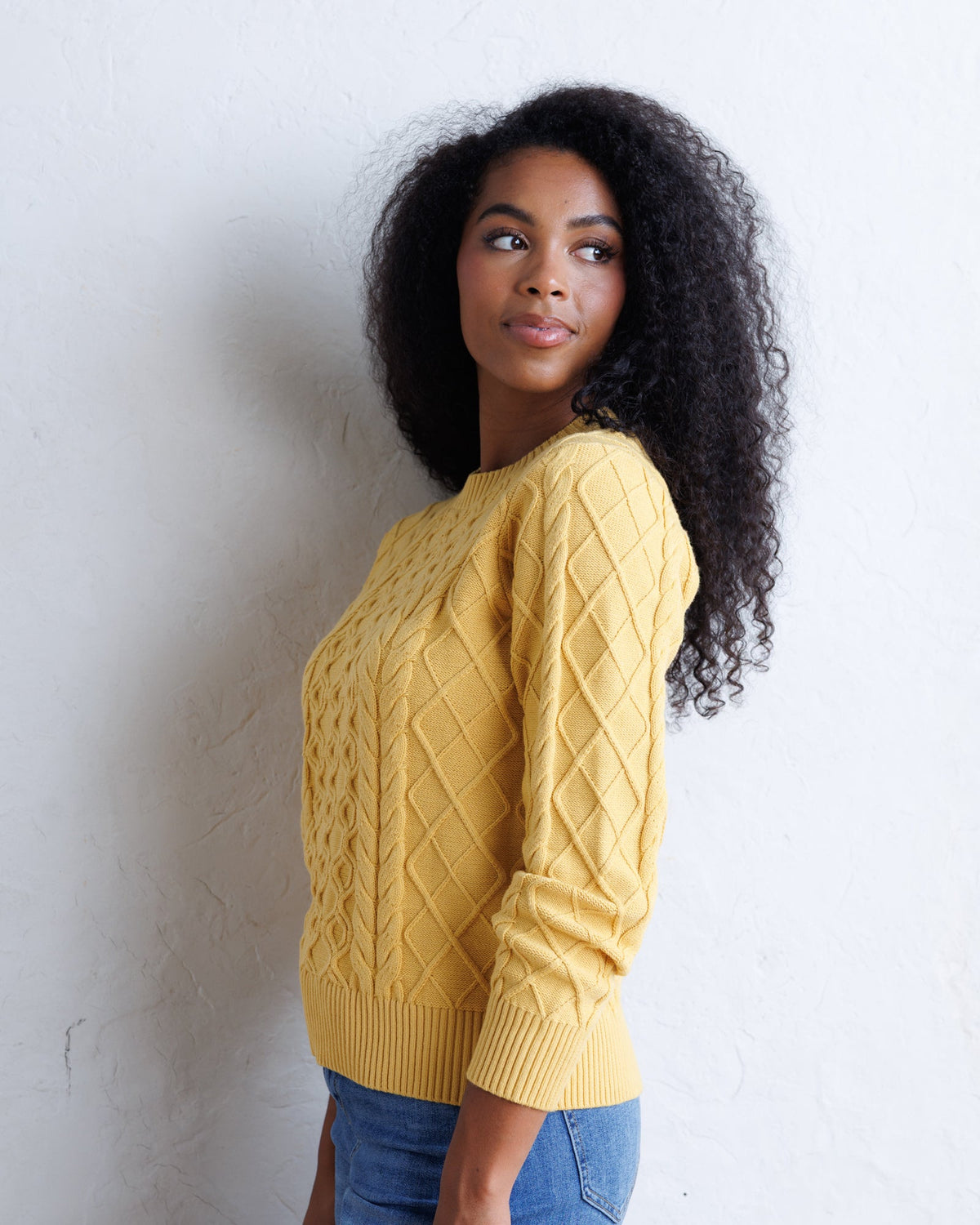 Downeast Glow on Sweater in M view 3 - Glow Sweater (top)