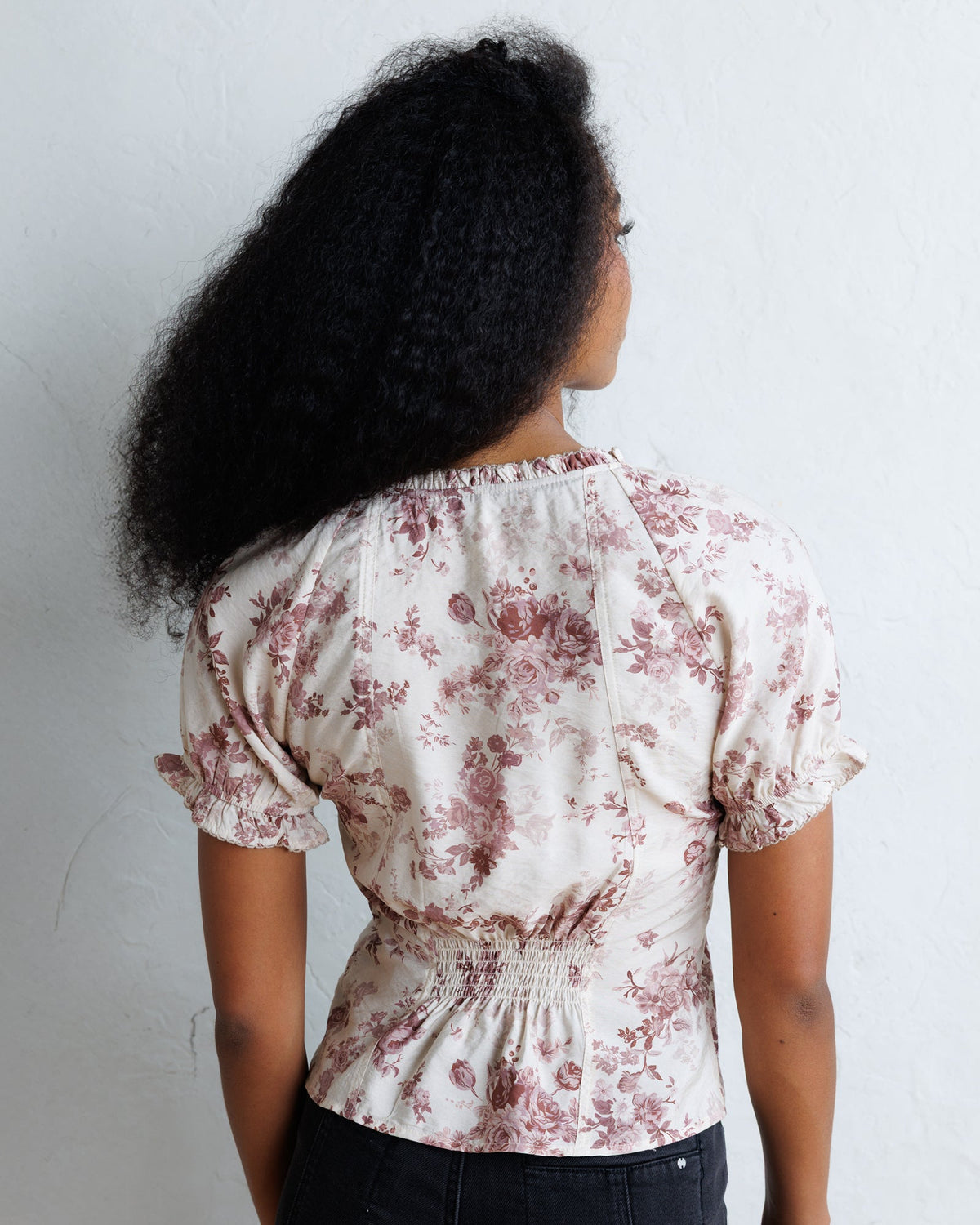 Downeast LA Vie En Rose Top in XXL view 6