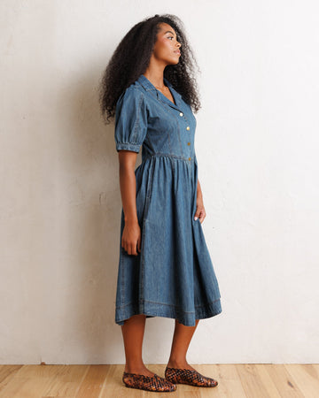Downeast Orchard Denim Dress in S view 2