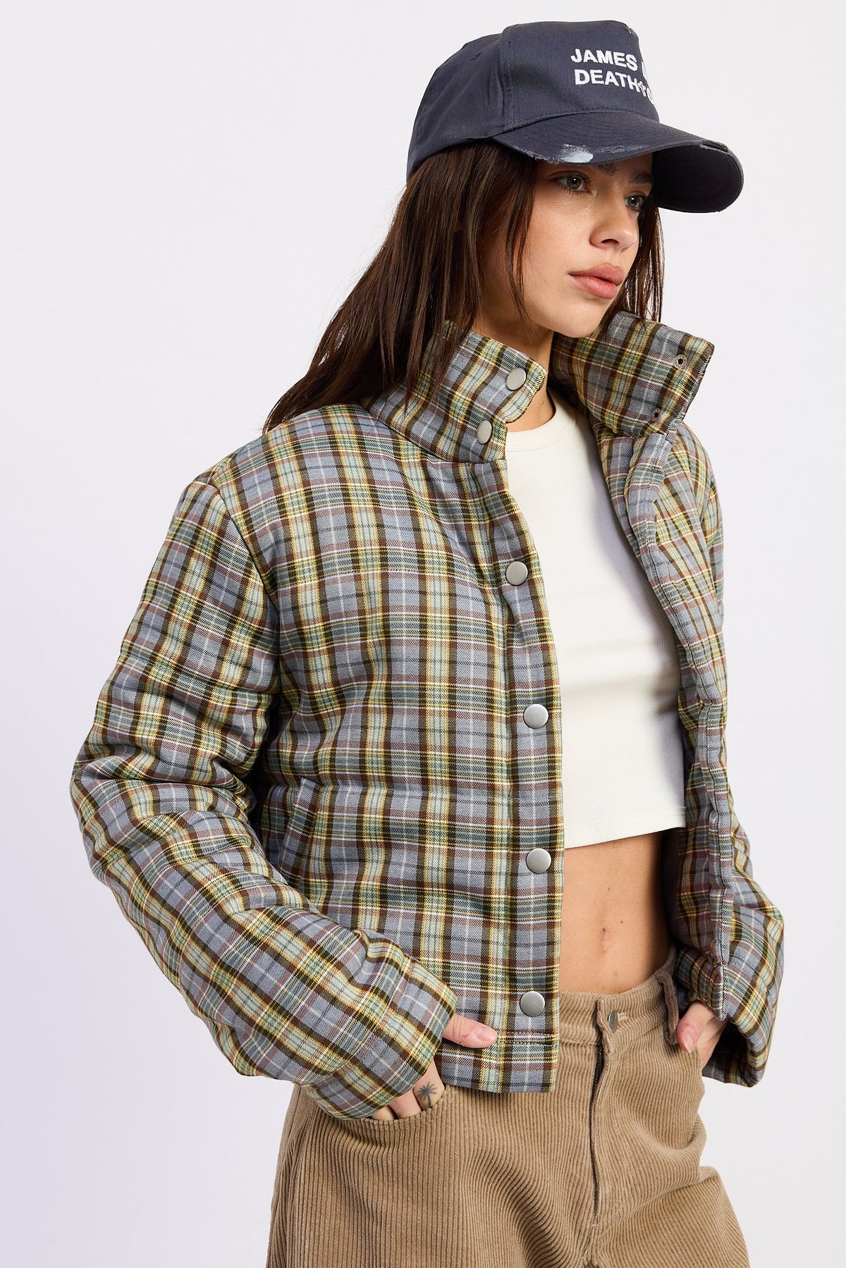 Emory Park Calliope Jacket in Grey view 6 - Calliope Jacket Price (layer)