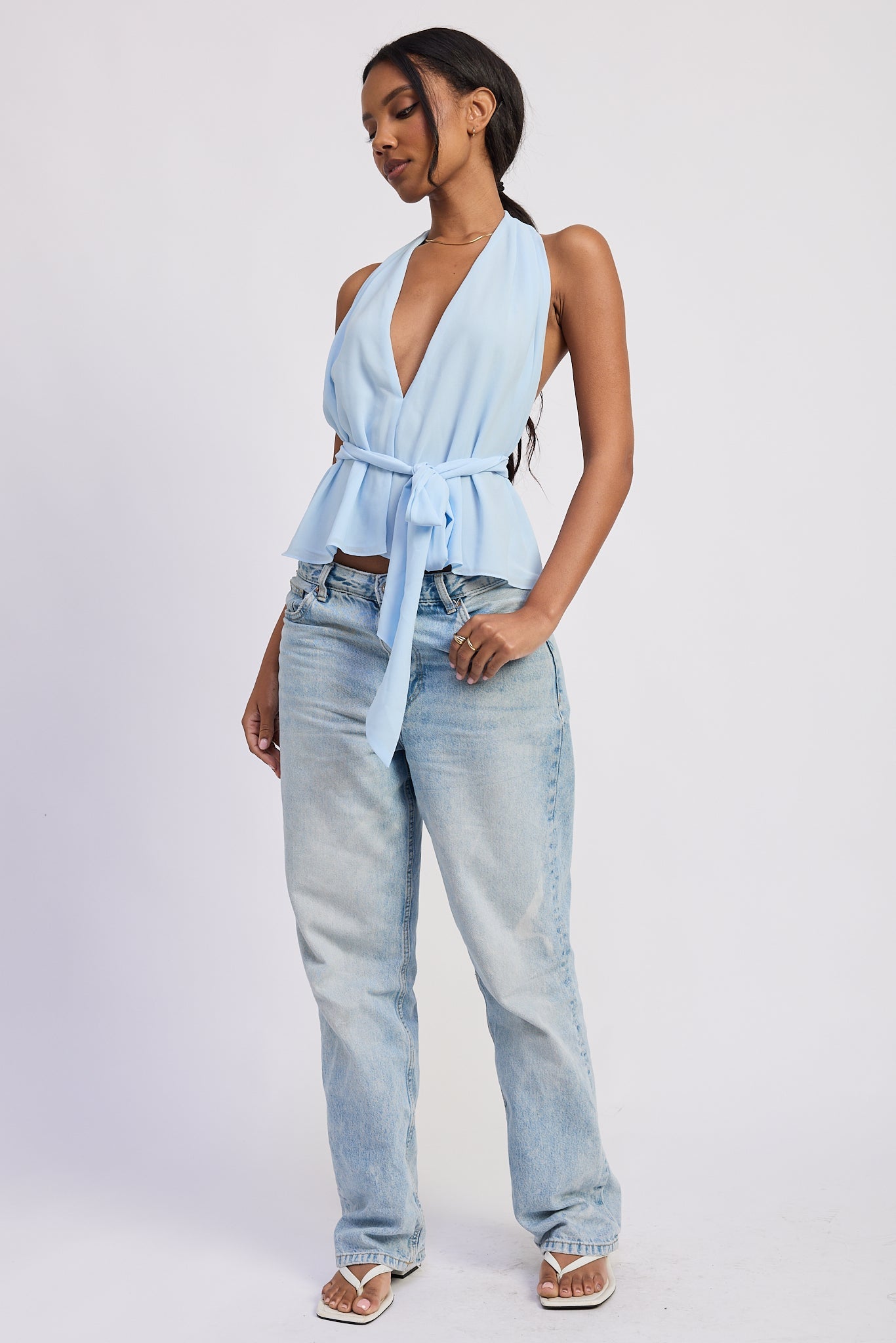 Emory Park Eirene Halter Top view 10