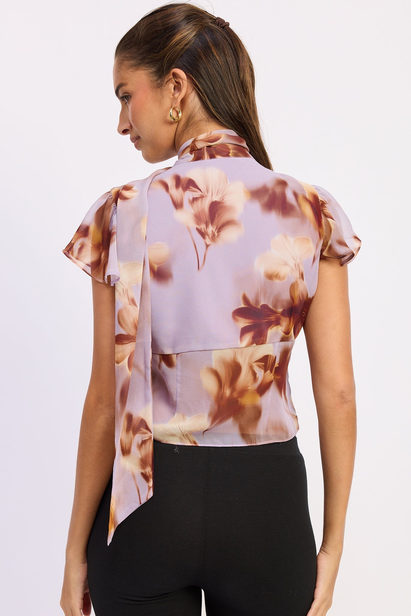 Emory Park Gwen Blouse in Purple Haze view 3 - Gwen Blouse Hobbs (top)