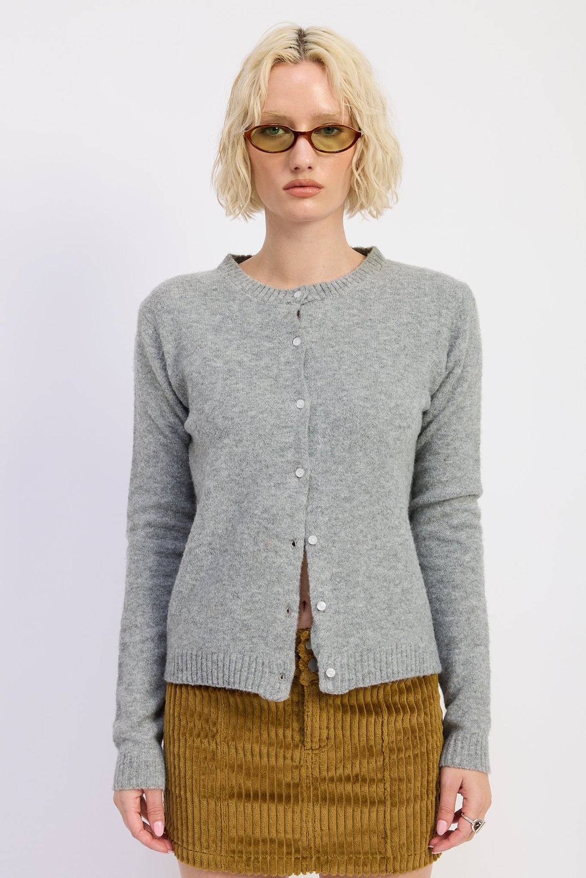 Emory Park Kaia Cardigan Top in Light Pink view 8 - Kaia Cardigan Set