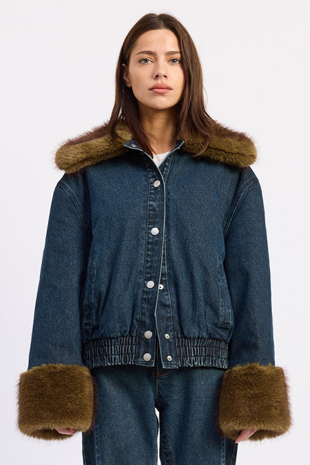 Emory Park Mavi Denim Jacket