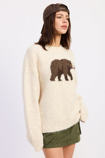 Emory Park Tilly Sweater in Cream view 2 - Fall Wardrobe Essential - Tilley Sweaters (top)