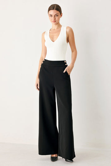 Flying Tomato Modern Edge Woven Pants - MeeeShop Women's Fashion