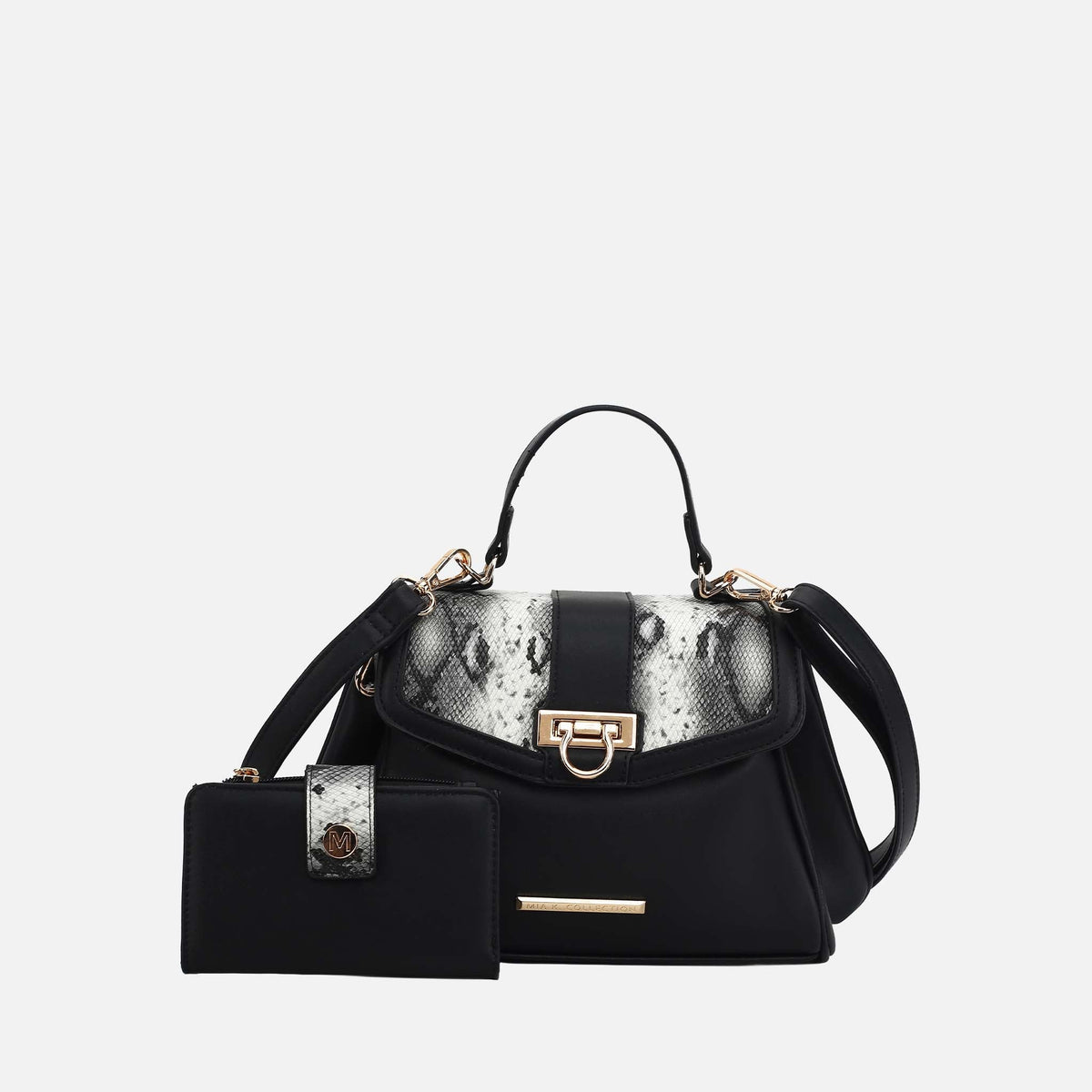 Geny Shoulder Bag and Set in Denim Blue view 7 - Geneve Shoulder Bag (one-piece)