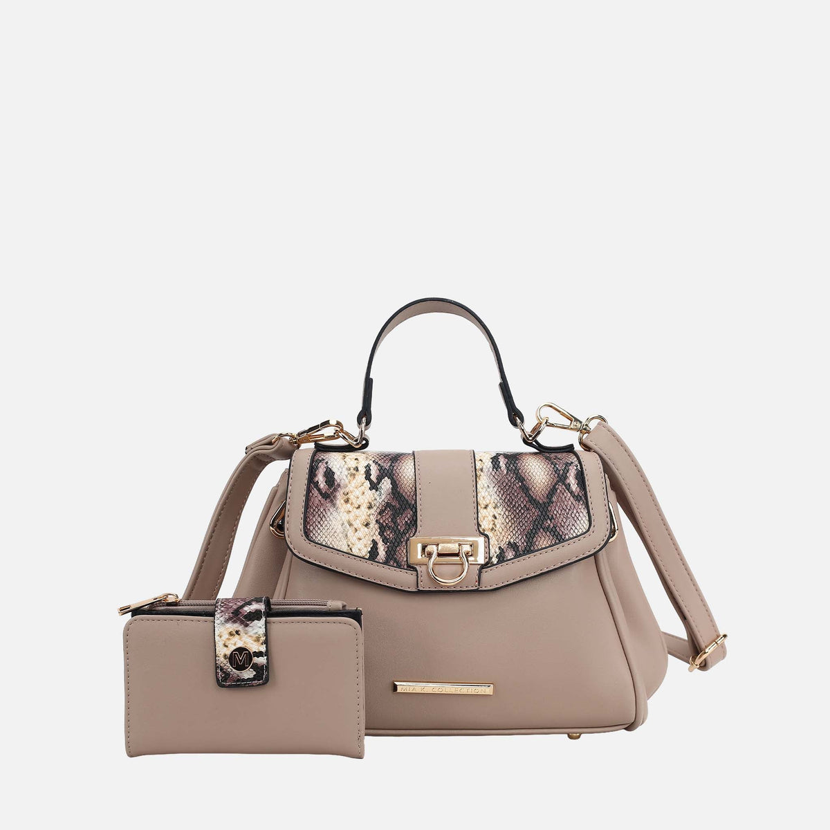 Geny Shoulder Bag and Set in Hunter view 6 - Geneve Shoulder Bag (one-piece)