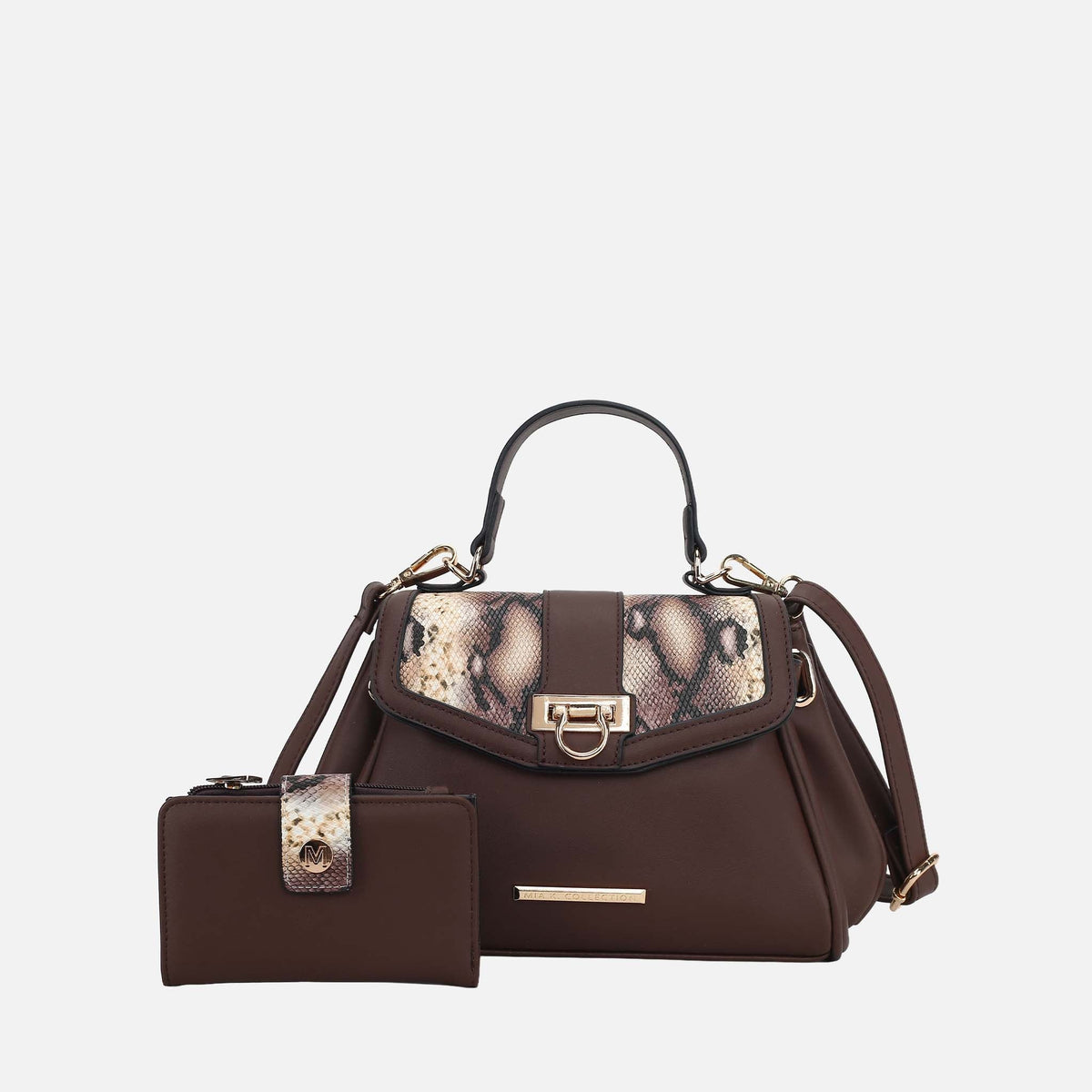 Geny Shoulder Bag and Set in Mustard view 8 - Geneve Shoulder Bag (one-piece)