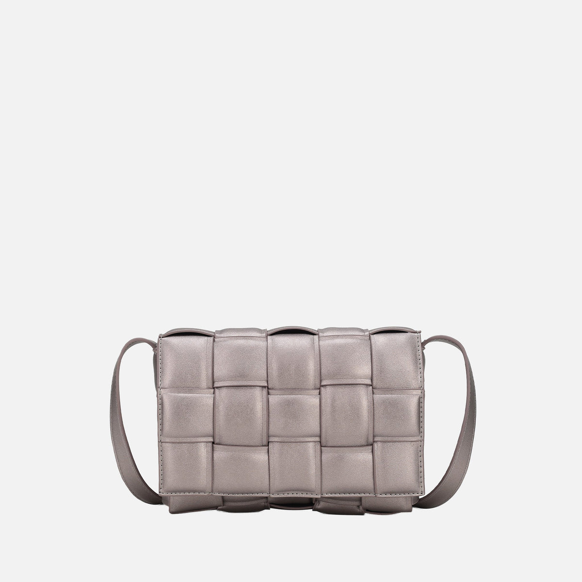 Ginger Woven Shoulder Bag in Wine view 8 - Ginger Woven Shoulder Bag Steve Madden