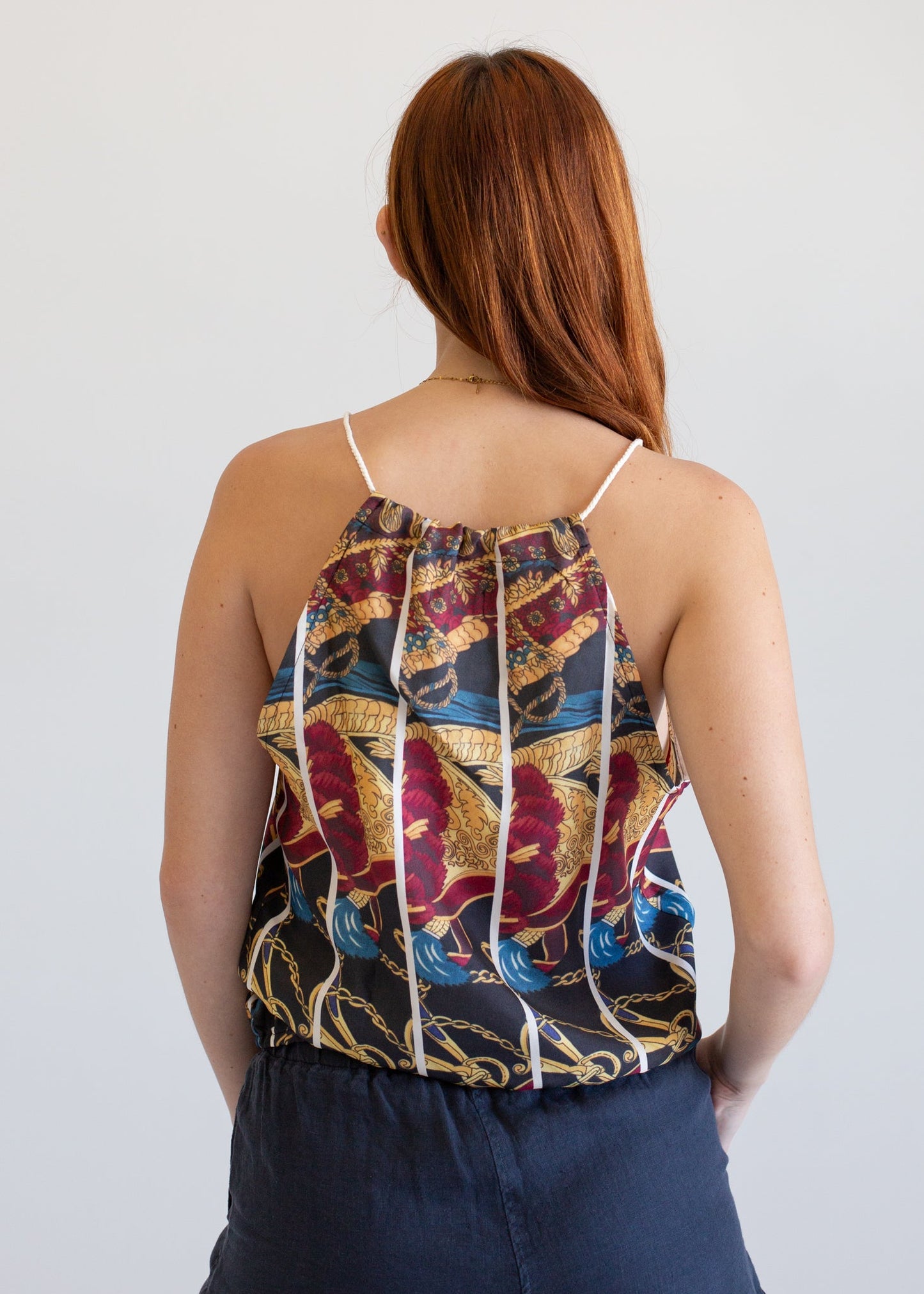 Halter Tank in M view 3 - Halter Tank Top