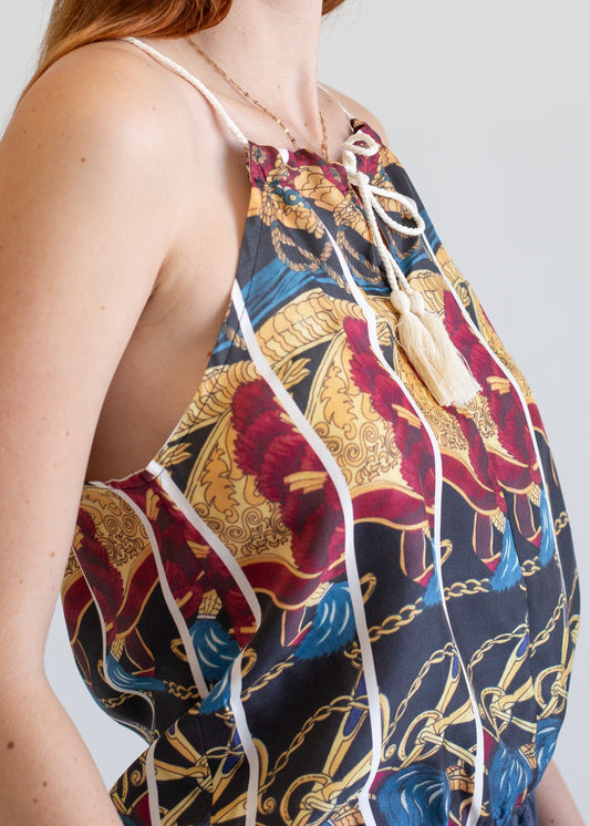 Halter Tank in S view 2 - Halter Tank Top