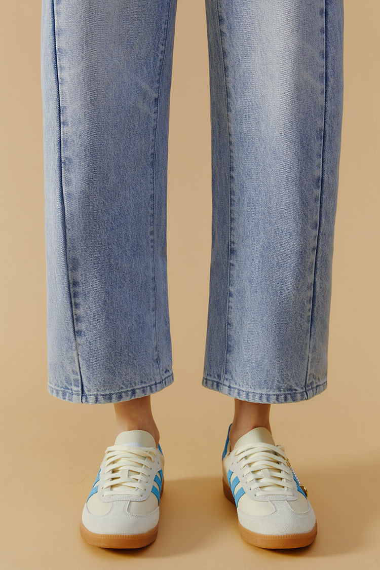 High-line Curve Ankle Jeans - MeeeShop Women's Fashion