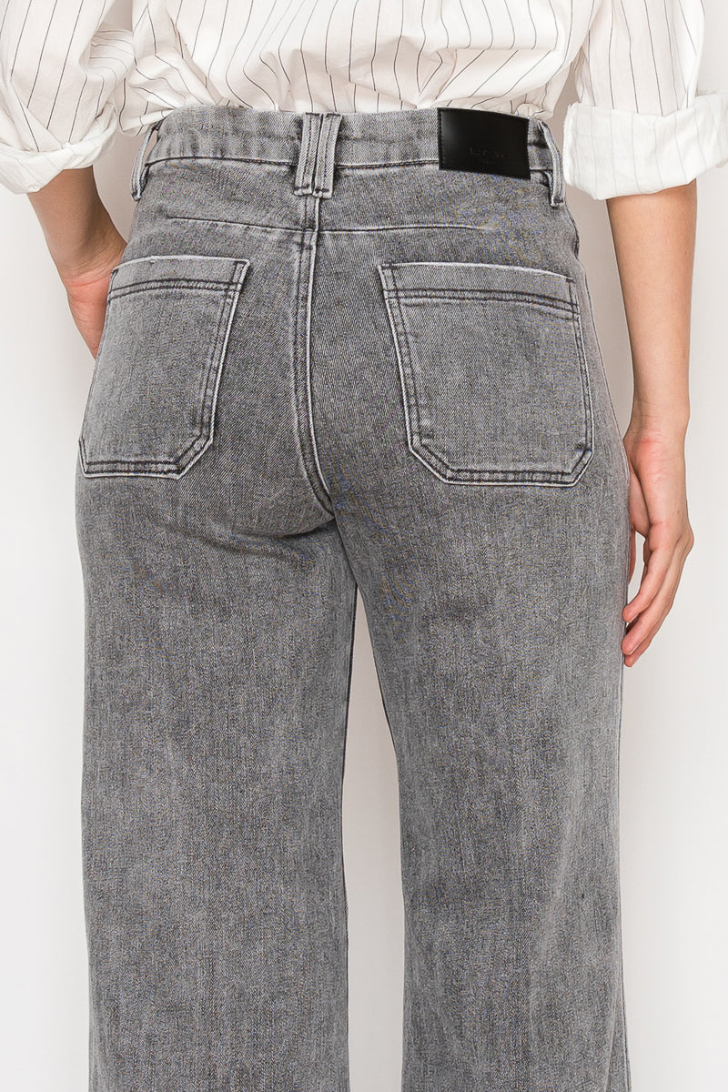 High Rise the Perfect Palazzo Jeans in 15 (31) view 7 - High-Waisted - High Rise Jeans Women (bottom)