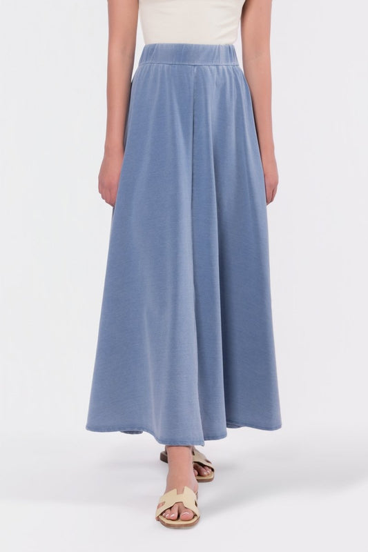 Iris Skirt (blue) in S view 2 - Iris Blue Dress