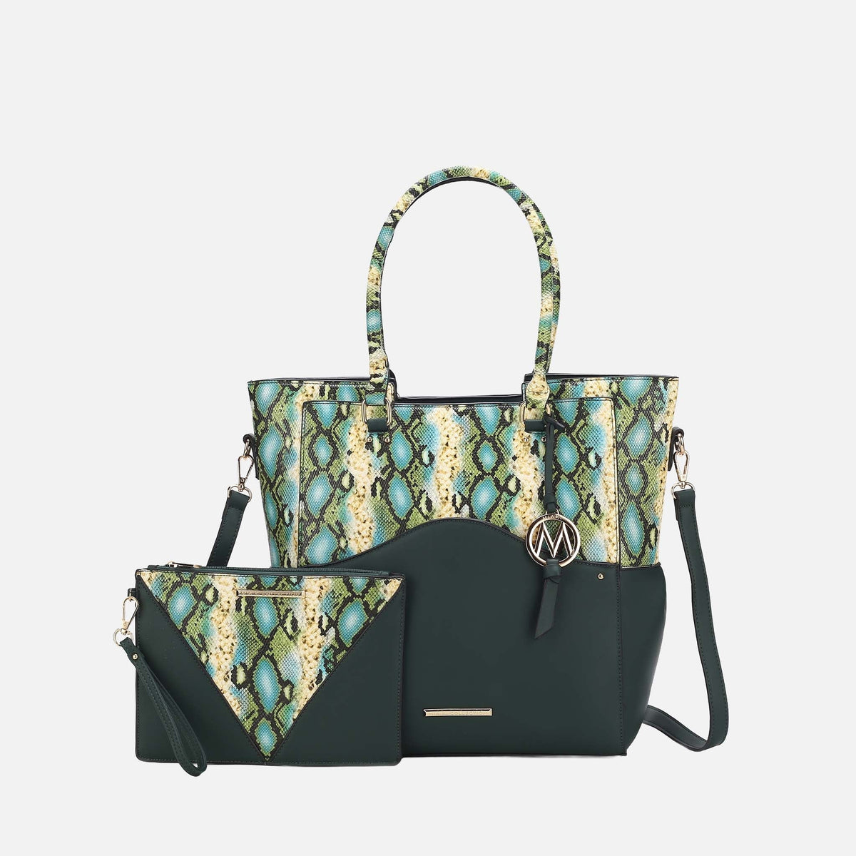 Iris Tote Bag in Charcoal Grey view 6