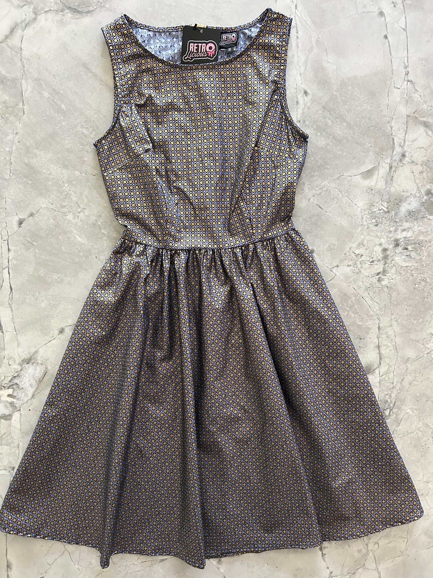Isabella Vintage Dress in XL view 5 - Elizabeth Vintage Dress