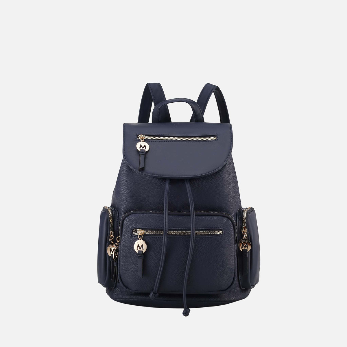 Ivanna Oversized Backpack Handbag in Seafoam view 9 - Relaxed Fit