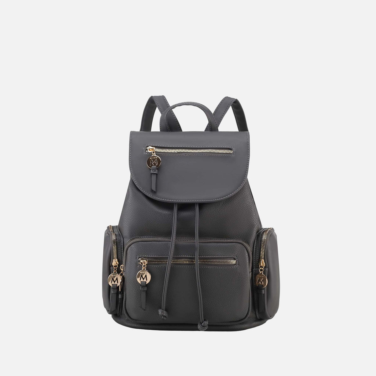 Ivanna Oversized Backpack Handbag in Yellow view 11 - Relaxed Fit