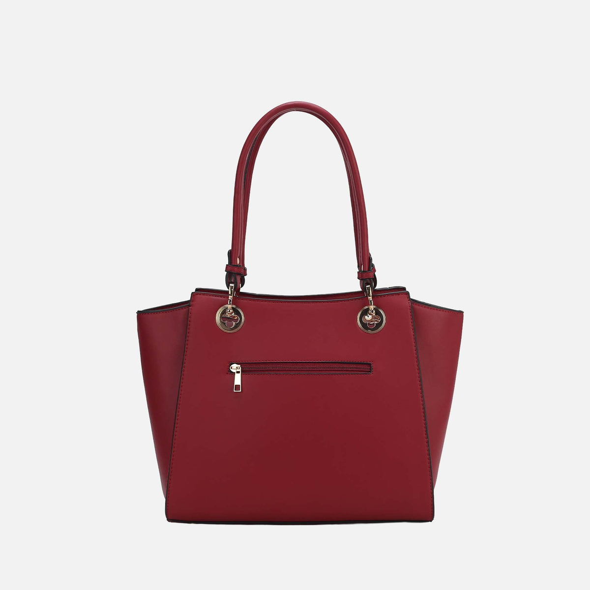 Ivy Tote Bag and Set in Chocolate view 3 (one-piece)