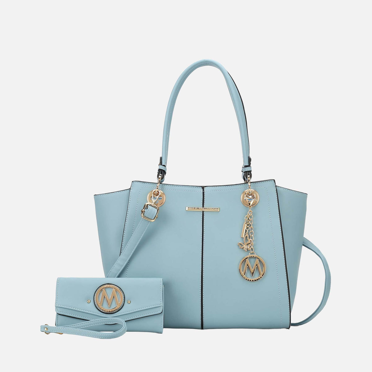 Ivy Tote Bag and Set in Pink view 7 (one-piece)