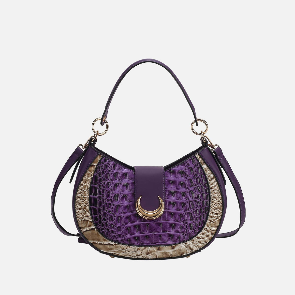 Jain Croc-embossed Shoulder Bag view 11 - Peta Jain Croc Bag