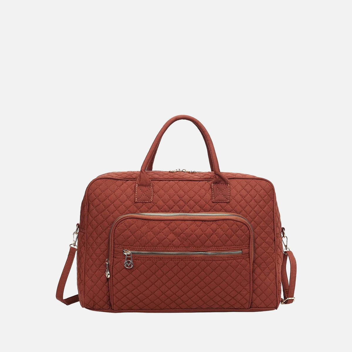 Jayla Weekender Bag in Red view 7 - Jayla Weekend Tote Bag