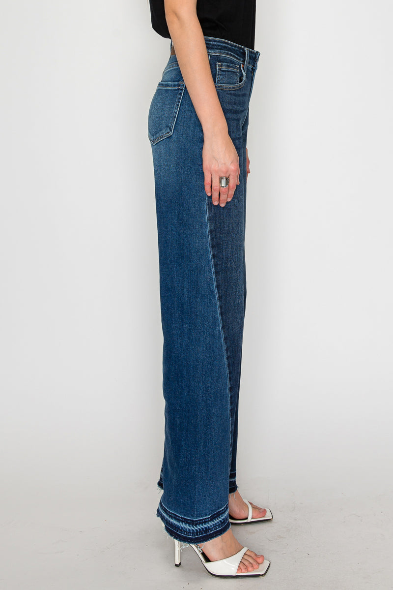 Julianna High Rise Flare Jeans in 5 (26) view 3 - High-Waisted (bottom)