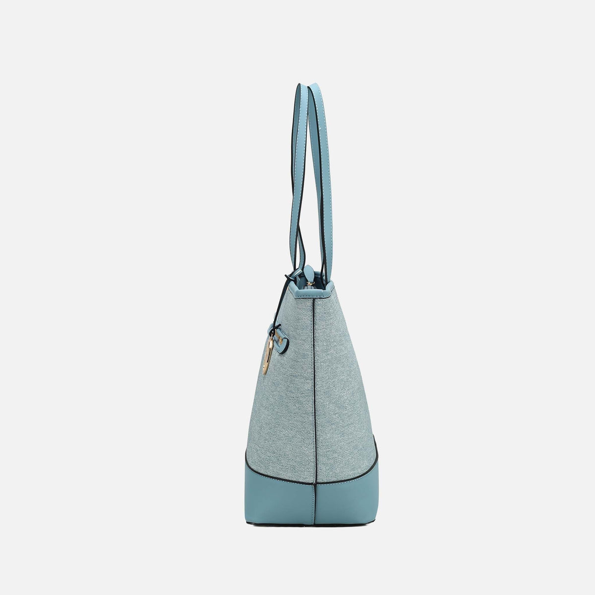 Juno Tote Bag in Light Blue view 4