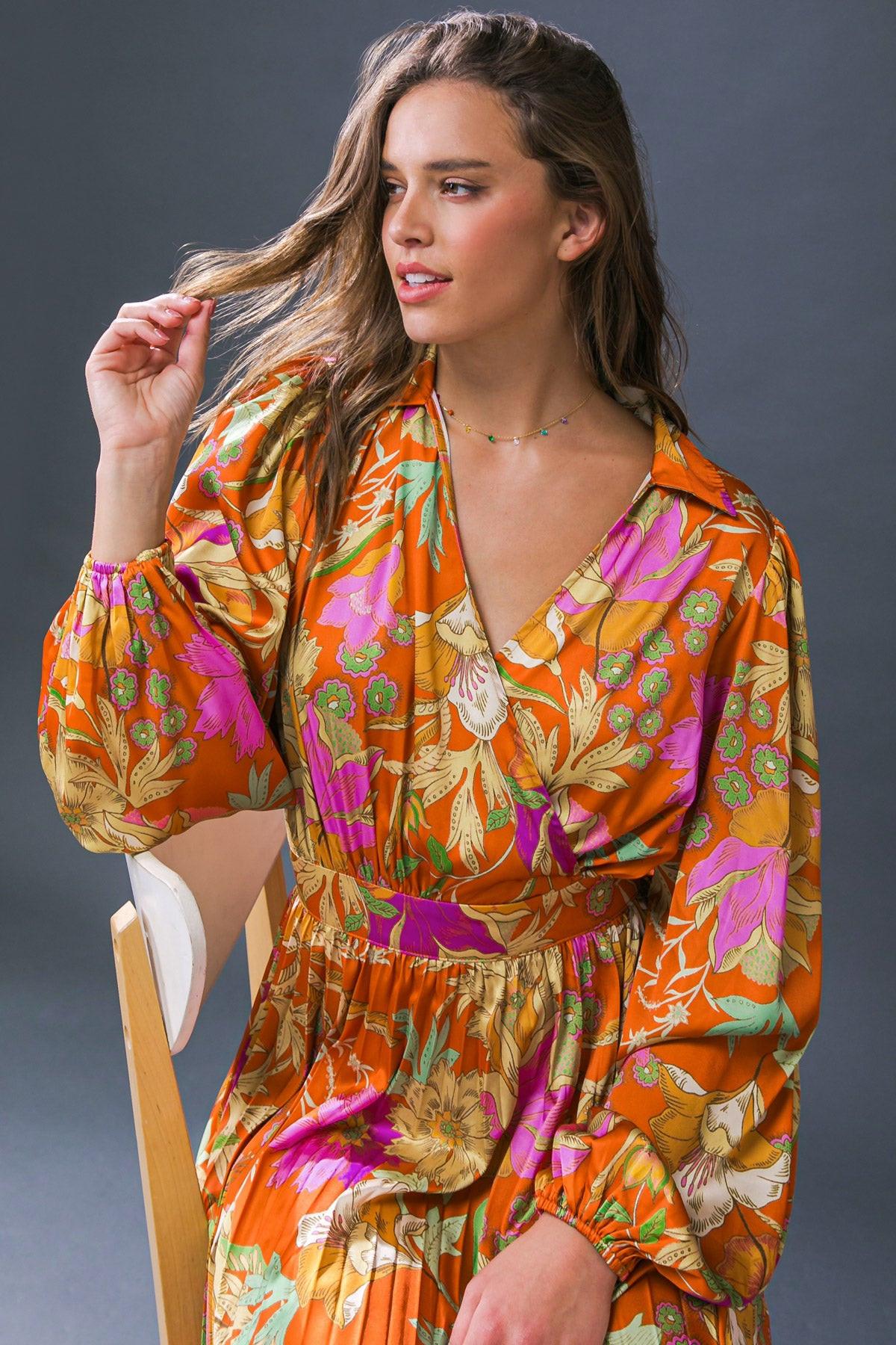Keep Getting Better Woven Midi Dress view 5