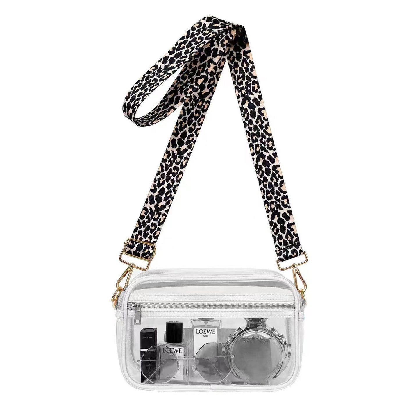 Kendall Leopard Stadium Camera Crossbody view 10 (bag)