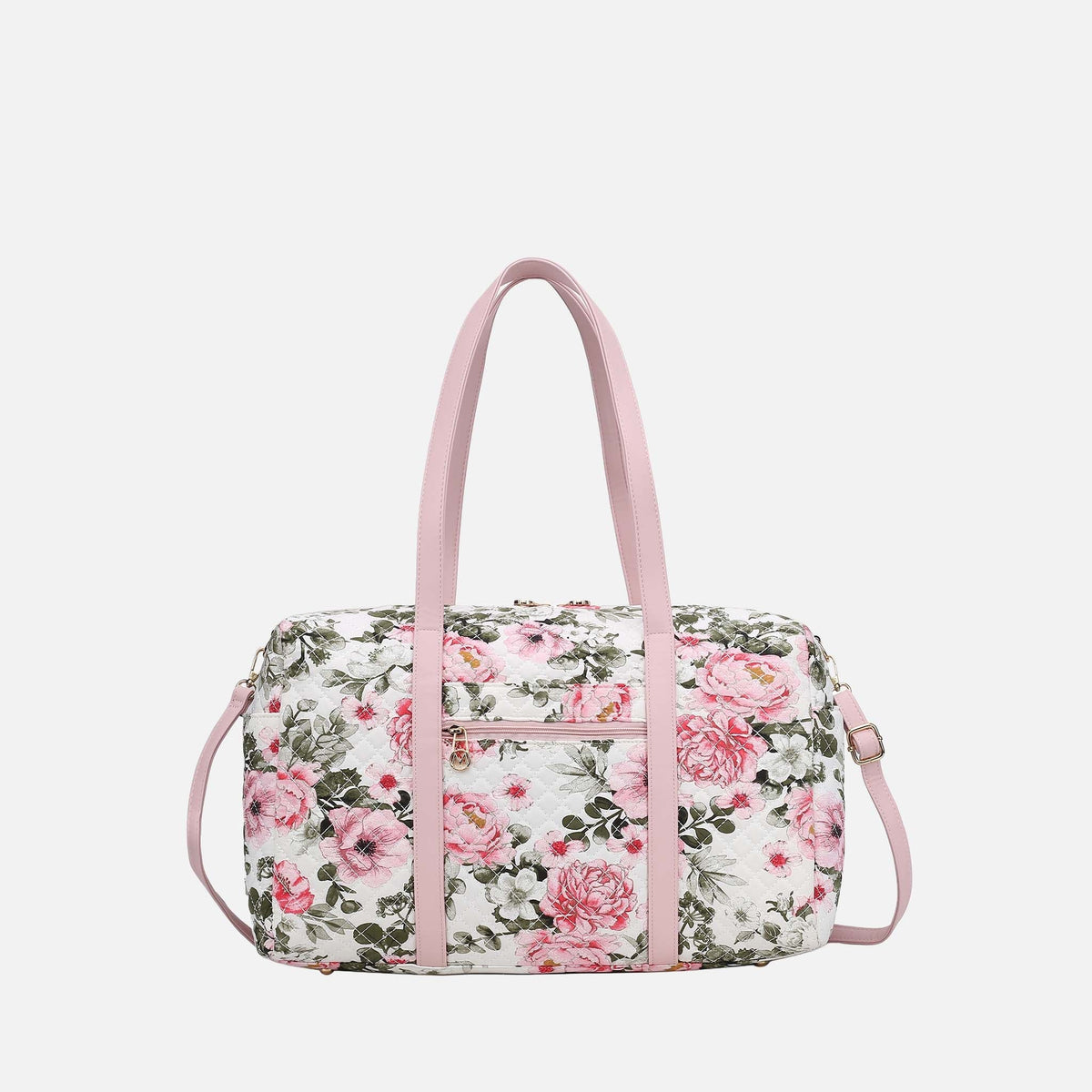 Khelani Weekender Bag in Floral White view 5