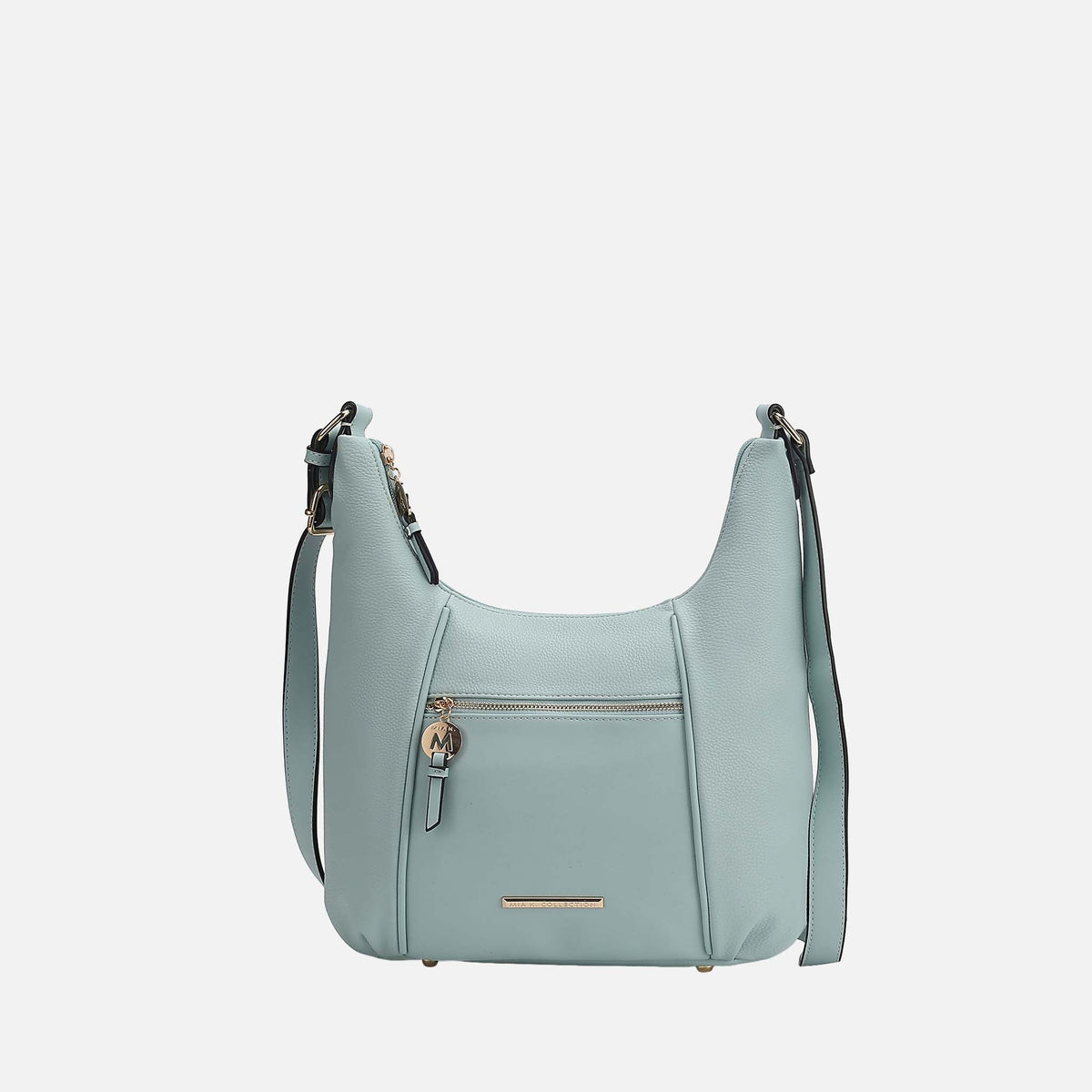 Lavinia Shoulder Bag in Light Grey view 5