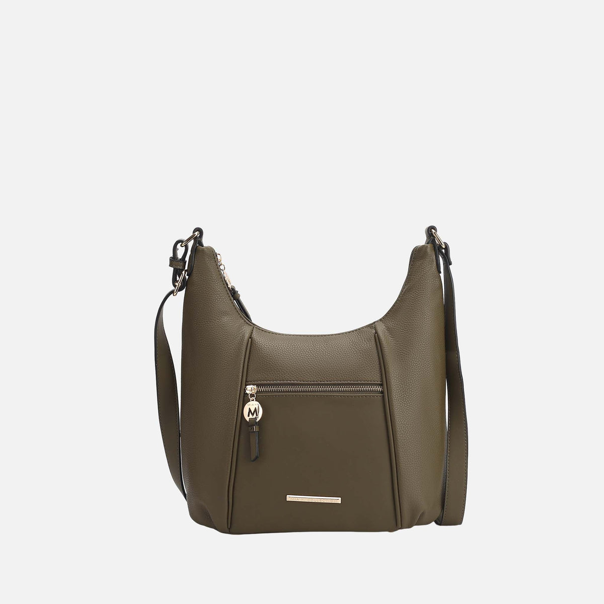Lavinia Shoulder Bag in Pewter view 9