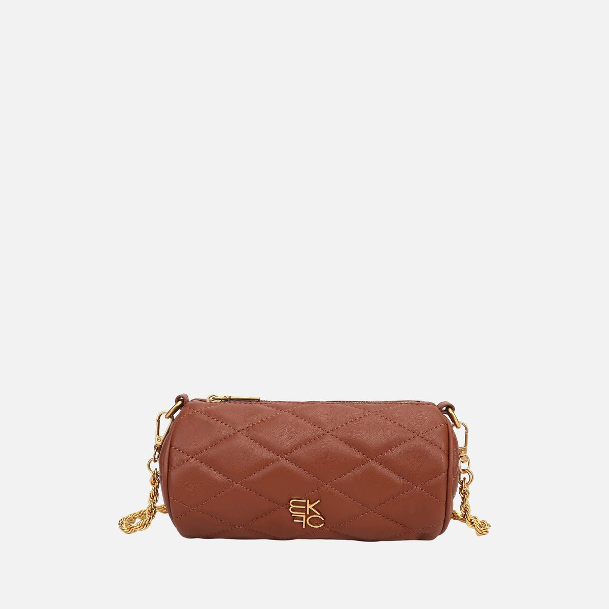 Lexa Crossbody Bag in Cognac Brown view 3 - Chloe Lexa Crossbody Bag
