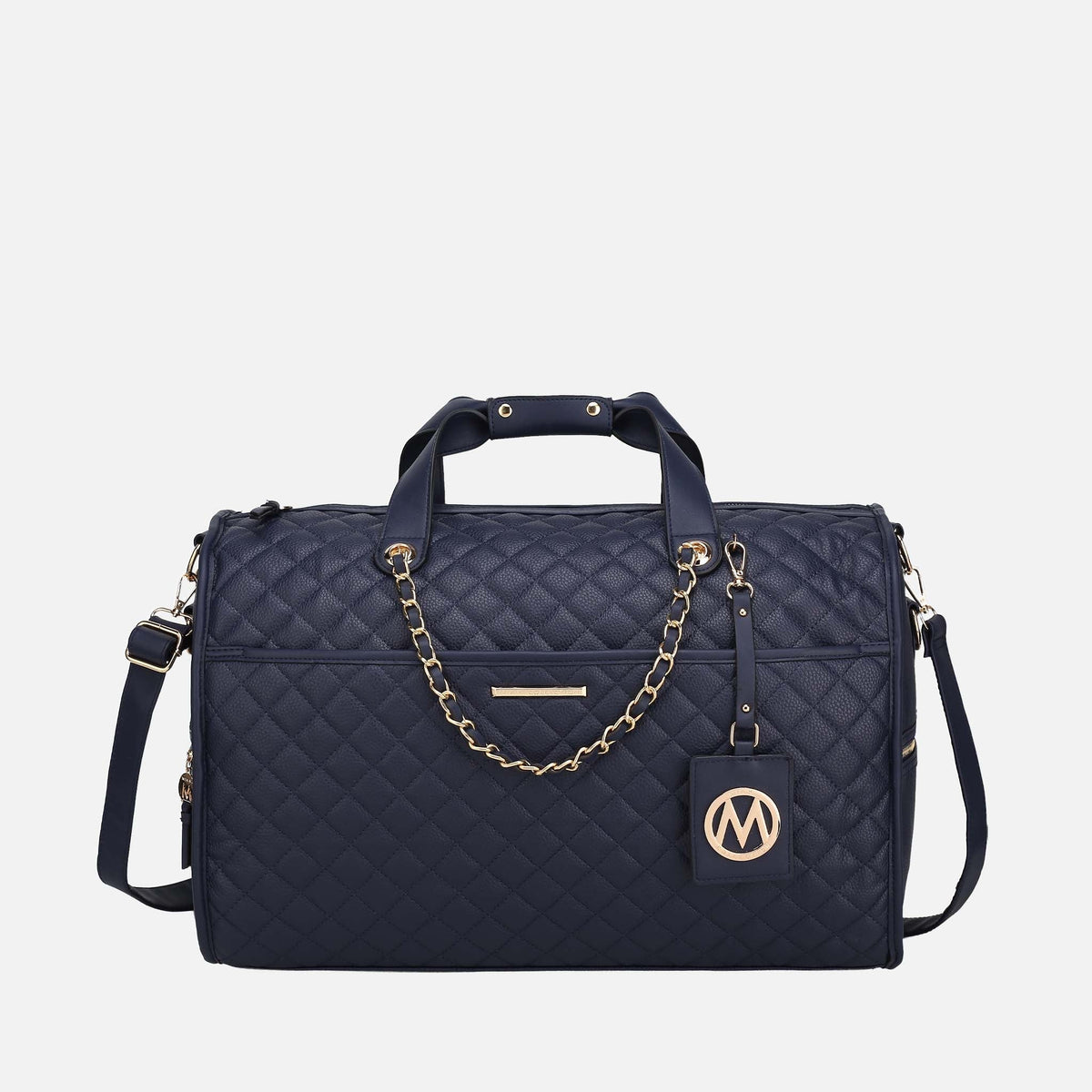 Lexie Weekender Bag in Light Blue view 8