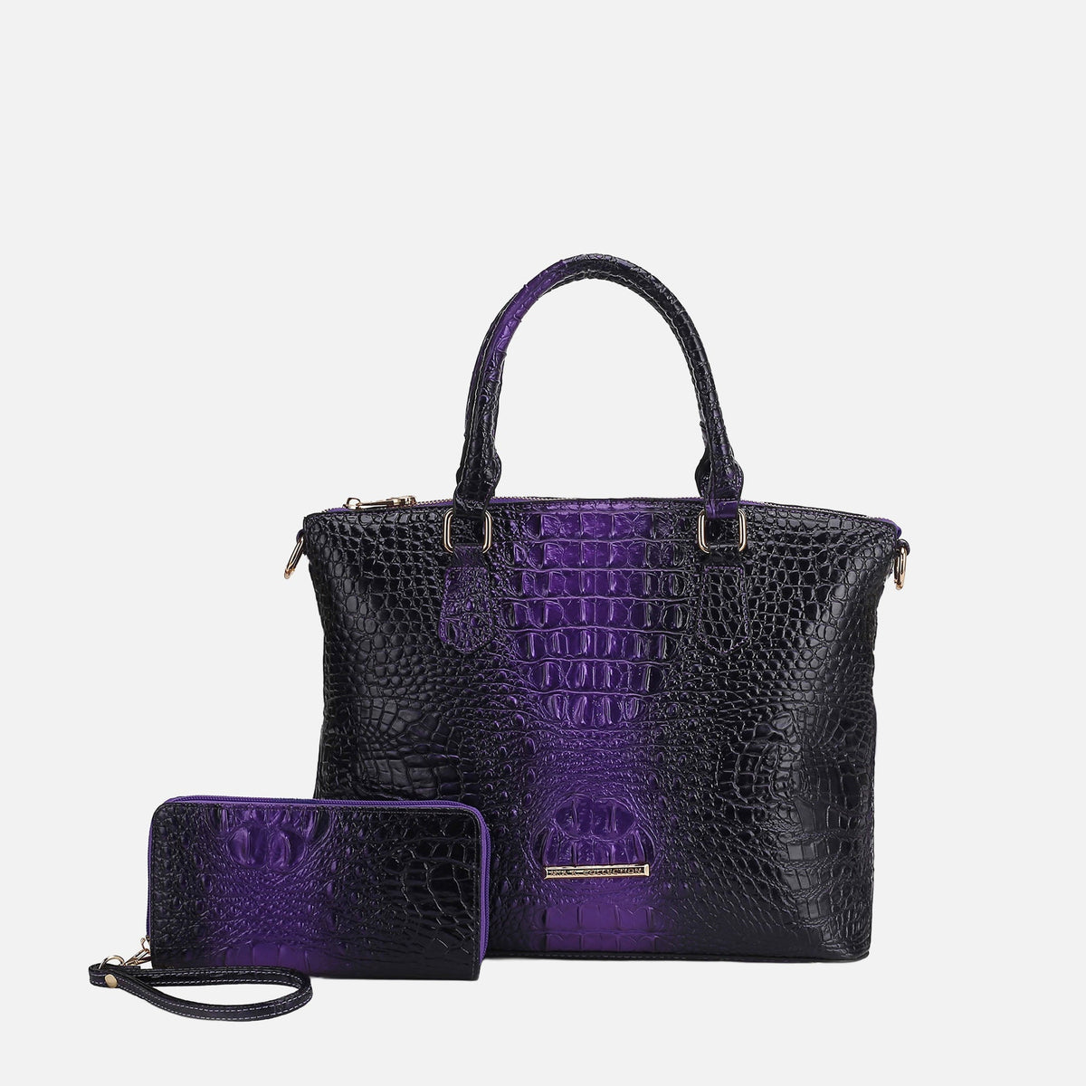 Liora Croc-embossed Tote Bag and Set view 5 - Lior Crossbody (one-piece)