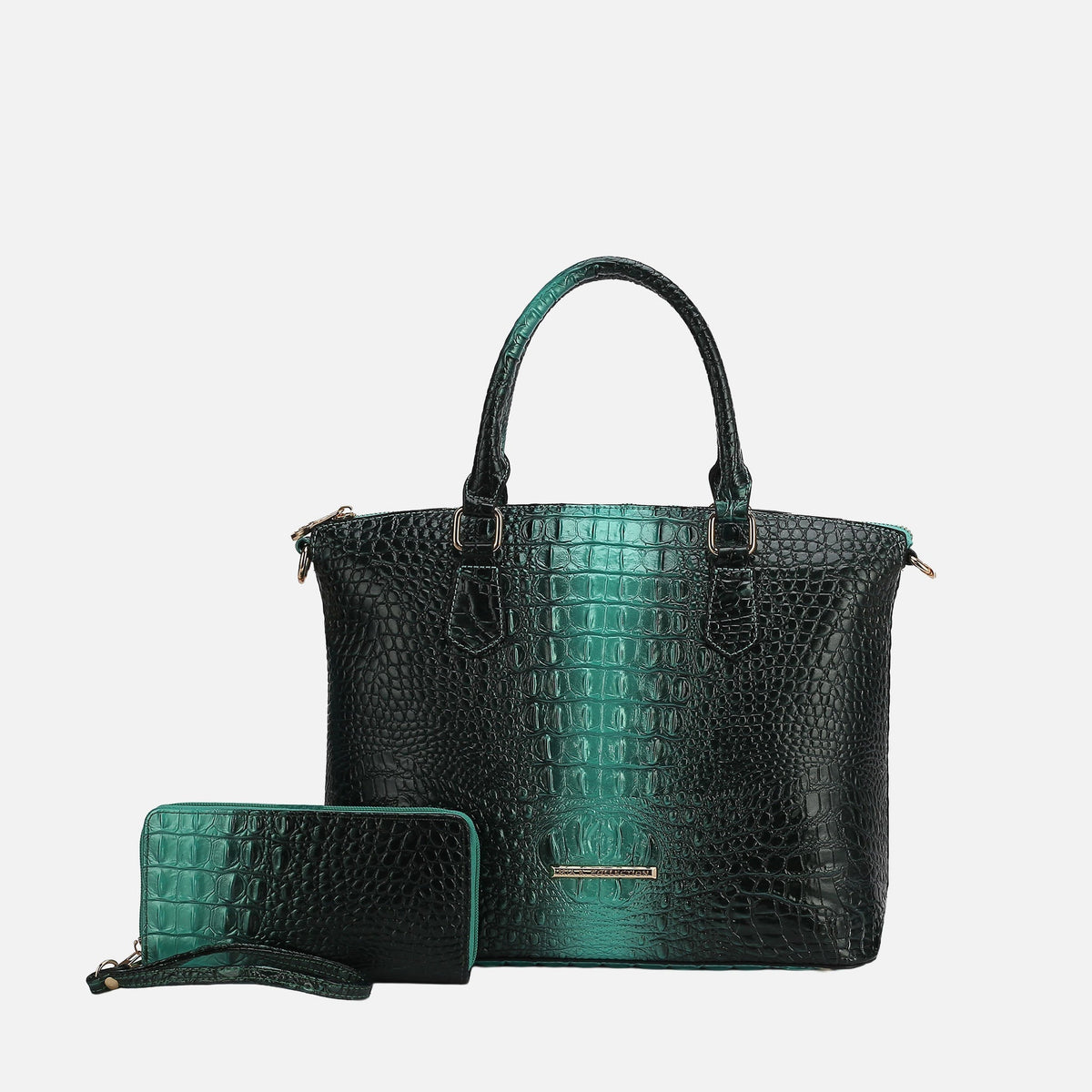 Liora Croc-embossed Tote Bag and Set view 6 - Lior Crossbody (one-piece)