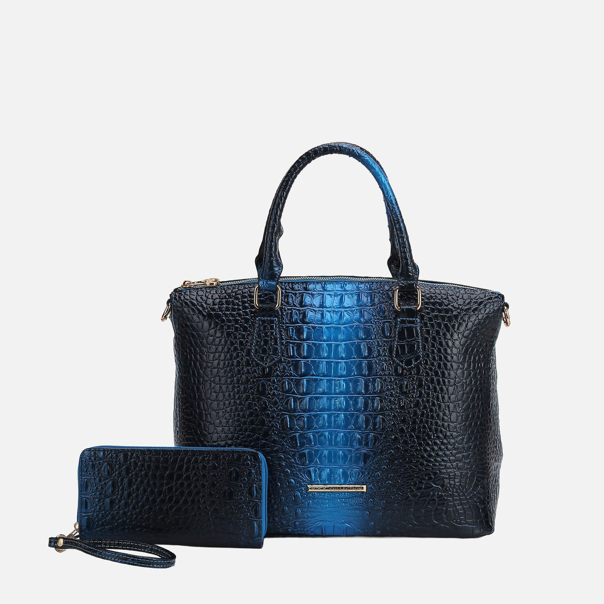 Liora Croc-embossed Tote Bag and Set view 8 - Lior Crossbody (one-piece)