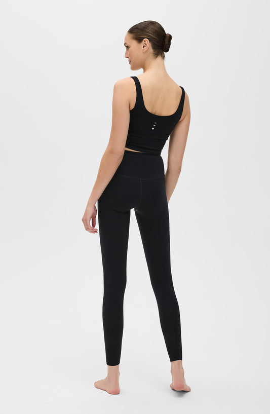 Lisse Compression Leggings in Black / Noir view 2 - Athelisse (bottom)