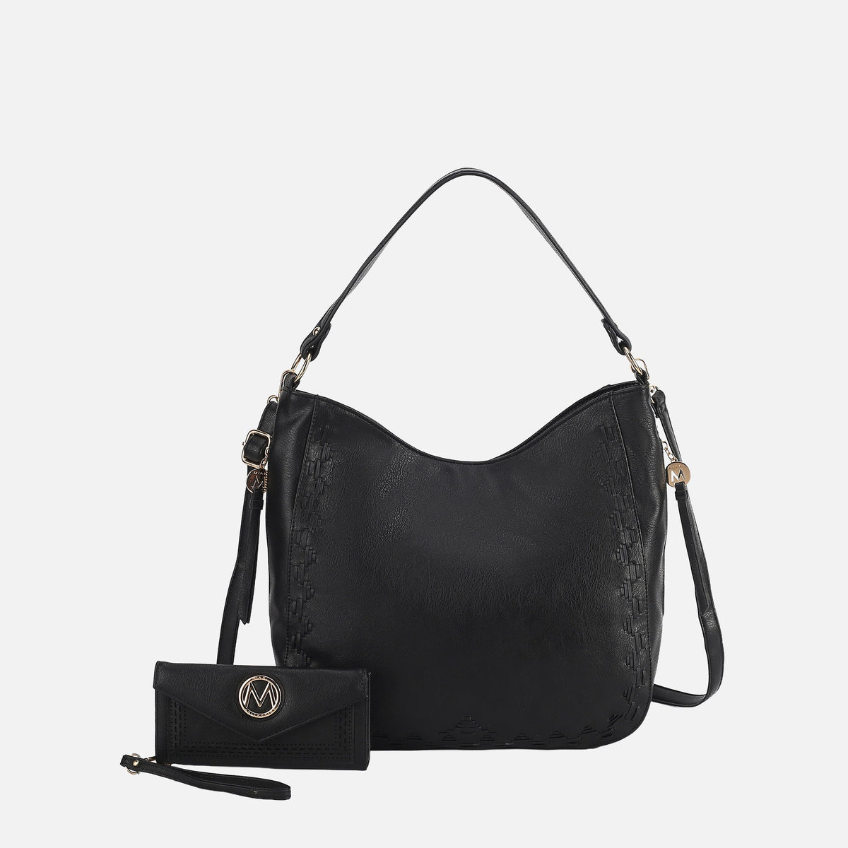 Lucille 2pcs Shoulder and Wallet Handbag view 11 - Lucky $2 Wallet