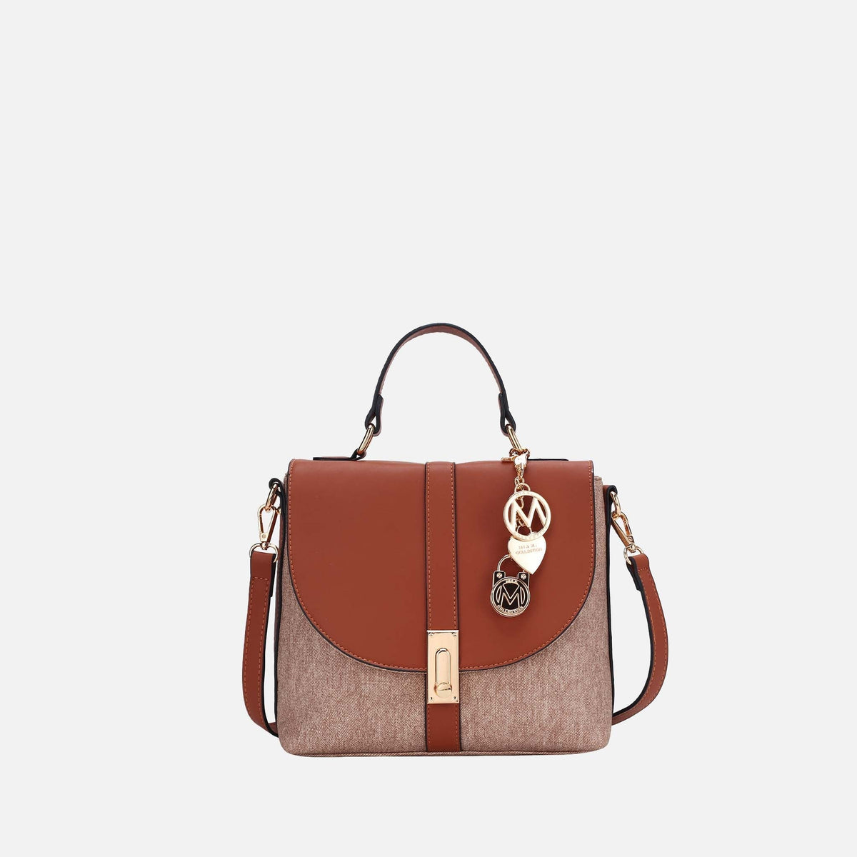 Maren Shoulder Bag in Taupe view 7 - Maren Bag