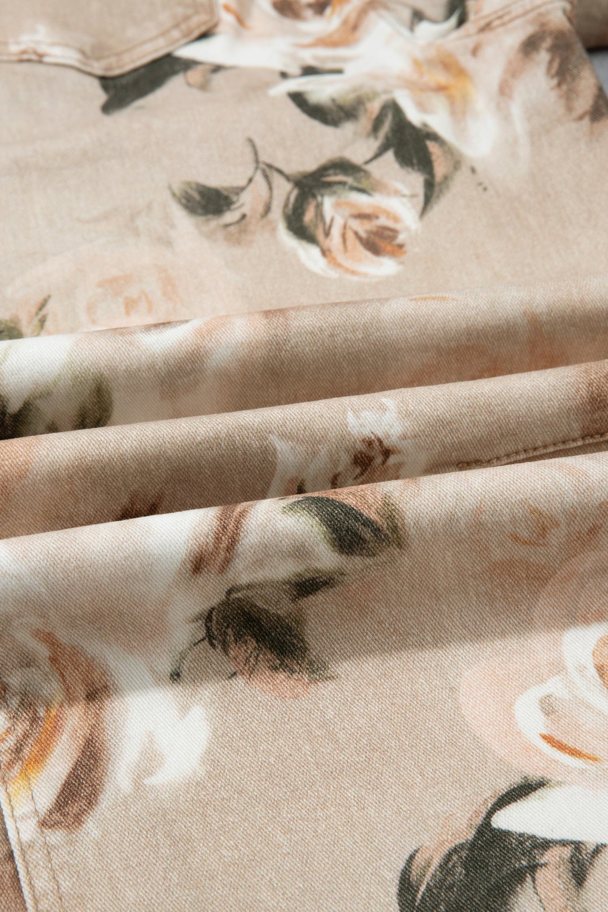 Meadow Floral Print Relaxed Barrel Jeans view 15 - Relaxed Fit - Meadows Floral Jeans (bottom)