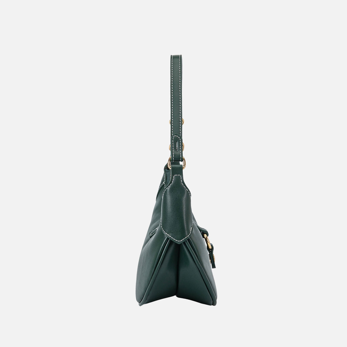 Mire Half Moon Shoulder Bag in Slate Blue view 3