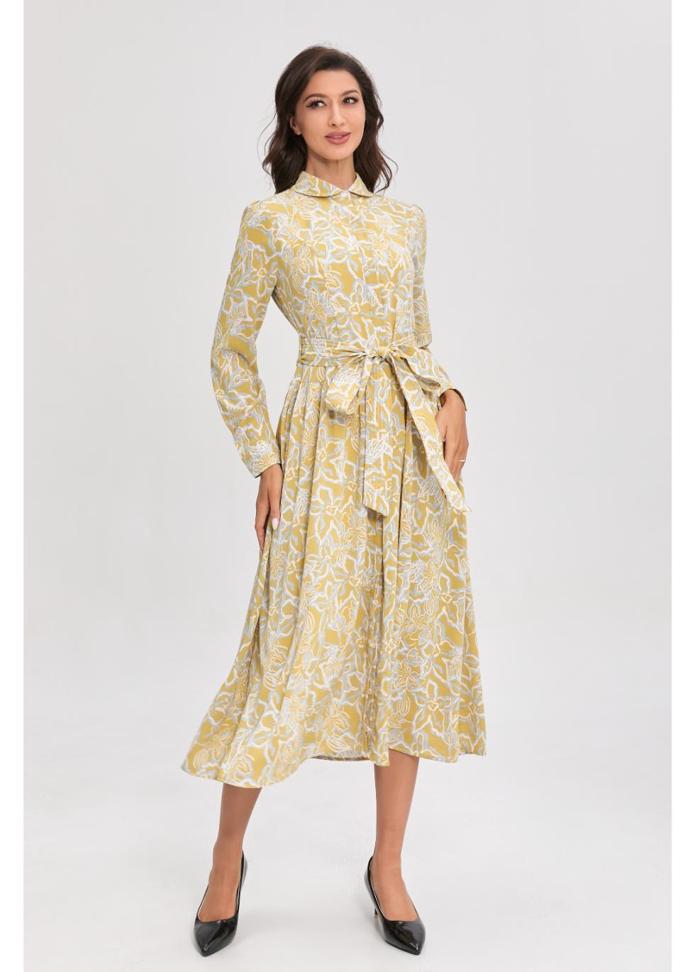 Missfinchnyc Sunbloom Midi Dress view 6