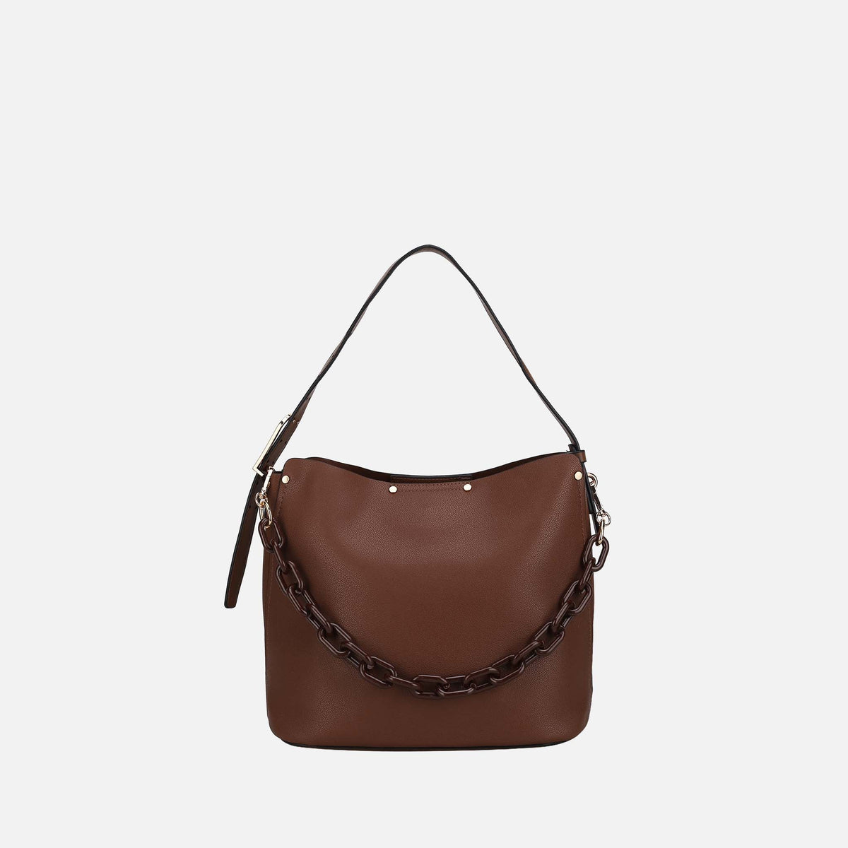 Mkf Collection by Mia K. - Chelsea Hobo Bag in Wine view 5 - Mkf Collection Bags