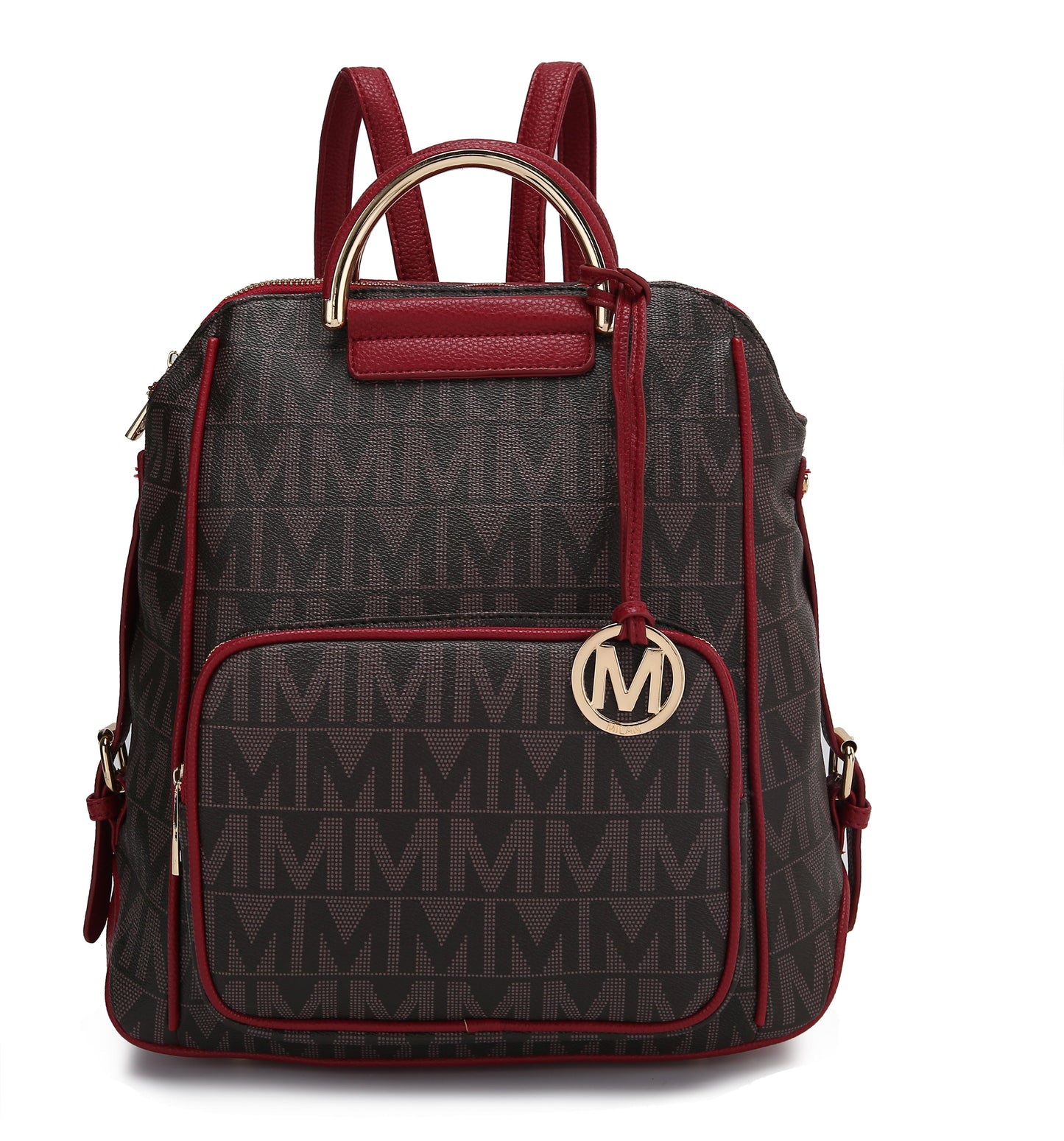 Mkf Collection by Mia K. - Cora Signature Backpack Handbag view 15 - Mkf Collection Bags