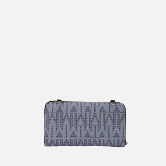 Mkf Collection by Mia K. - Dilma Phone Crossbody Bag in Midnight Blue view 2 - Mkf Collection Crossbody Bags